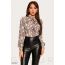 Трендовая блуза на завязках 34133, фото 1