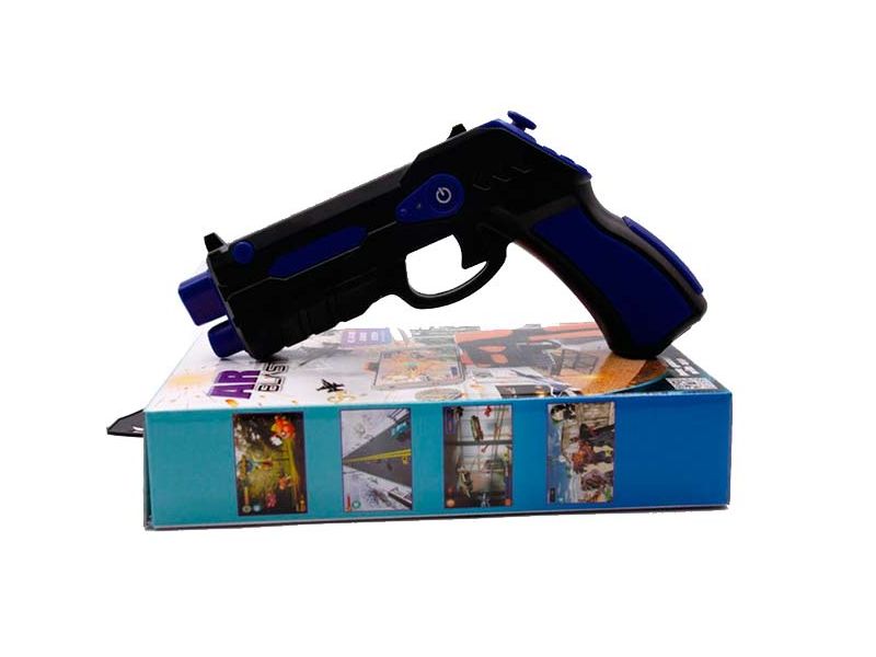 Пистолет AR-GUN AR Blaster синий с джойстиком управления, фото 1