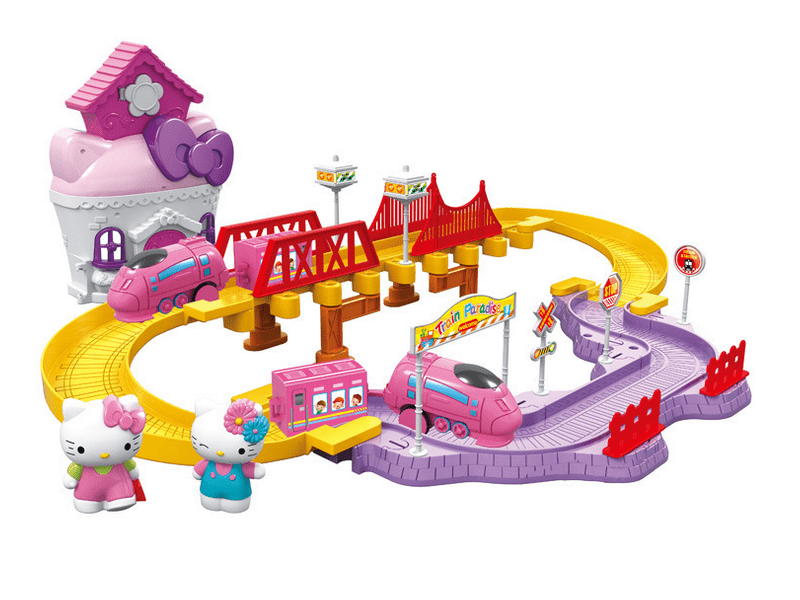 Китти железная дорога и домик, фото 1