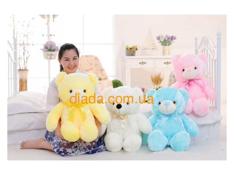 Медведь желтый светящийся, фото 2