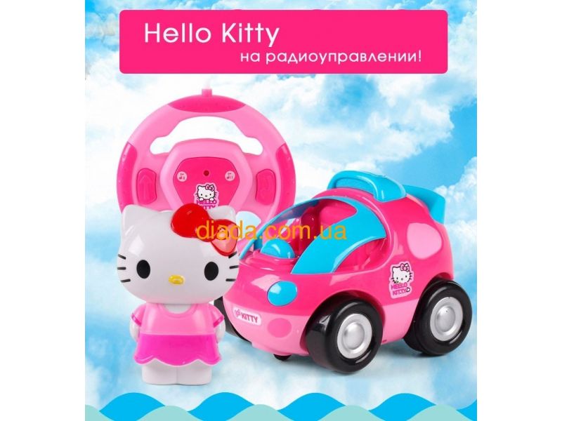 Китти на машинке Hello Kitty, фото 3