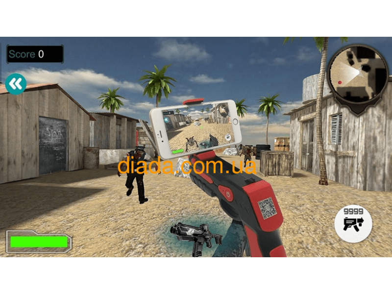 Пистолет виртуальной реальности AR-GUN AR Blaster красный, фото 2