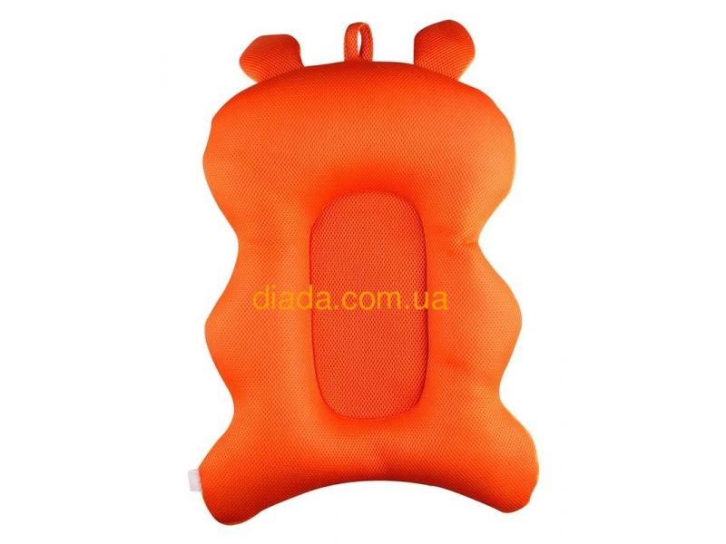 Матрасик оранжевый Поросенок" для купания малышей в детскую ванночу, фото 2