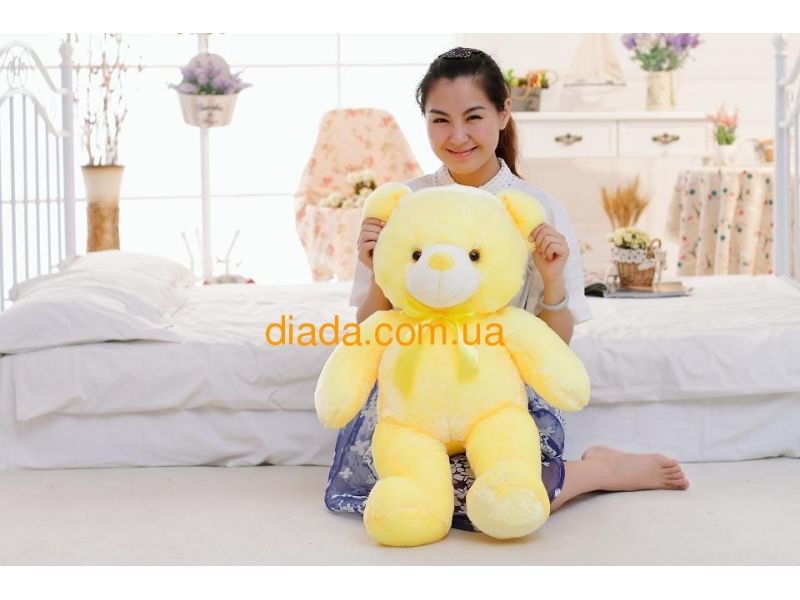 Медведь желтый светящийся, фото 5