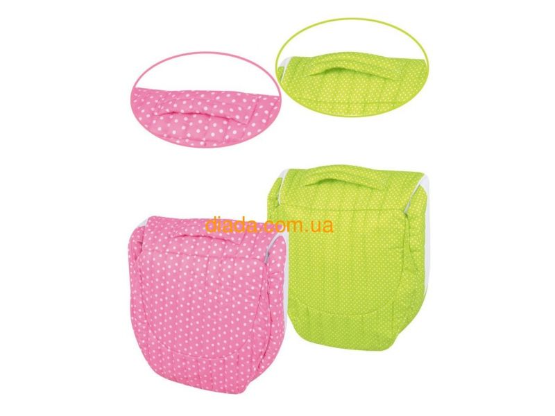 Люлька детская в кровать, переносная, складная, розовая., фото 2