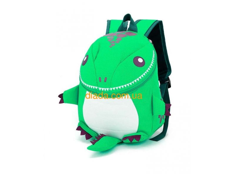 Рюкзак детский Дракончик зеленый, фото 4