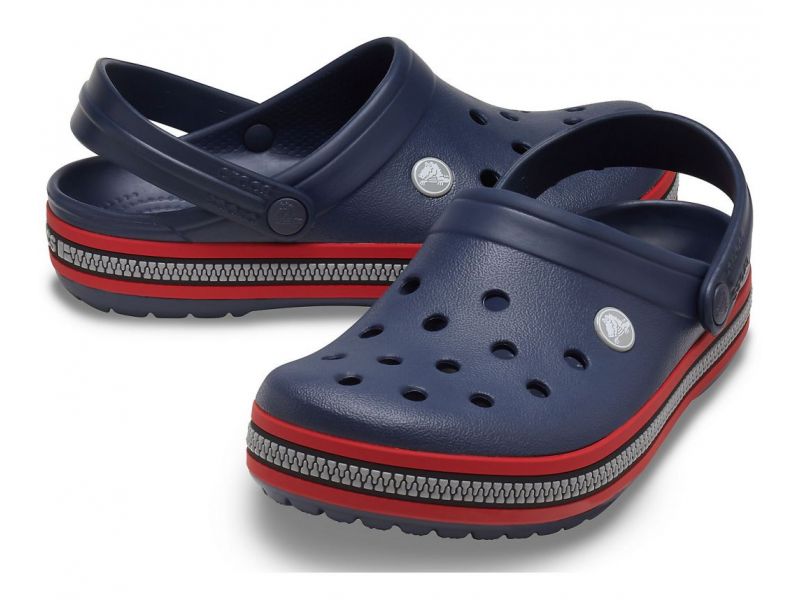 Crocband Zipper Band Clog крокс синие зипер, фото 2