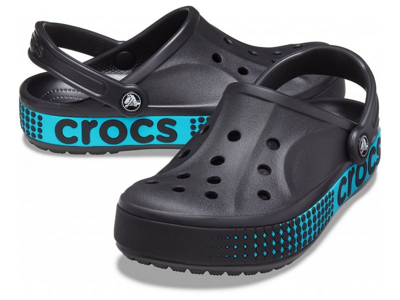 пара Crocs Black Blue