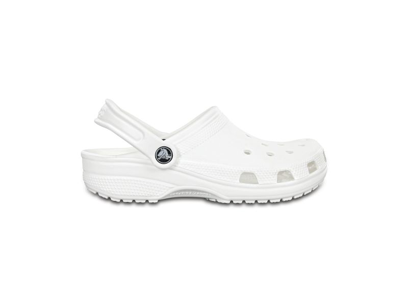 Crocs Classic Clog White арт. 10001 – Белые классические сабо Crocs, фото 1