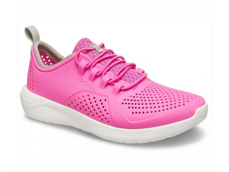 Crocs Kids’ LiteRide Pacer кроссовки детские розовые, оригинал, фото 1