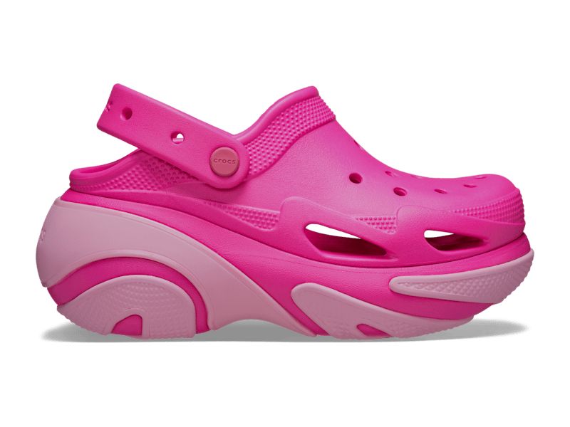 Крокс Бабл Краш Сабо Рожеві Bubble Crush Clog Pink арт. 210061