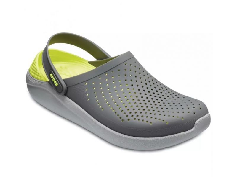 ᐈ УЦЕНКА Clog Кроксы серо-салатовые лайт райд CROCS Lite Ride™ - купить ...