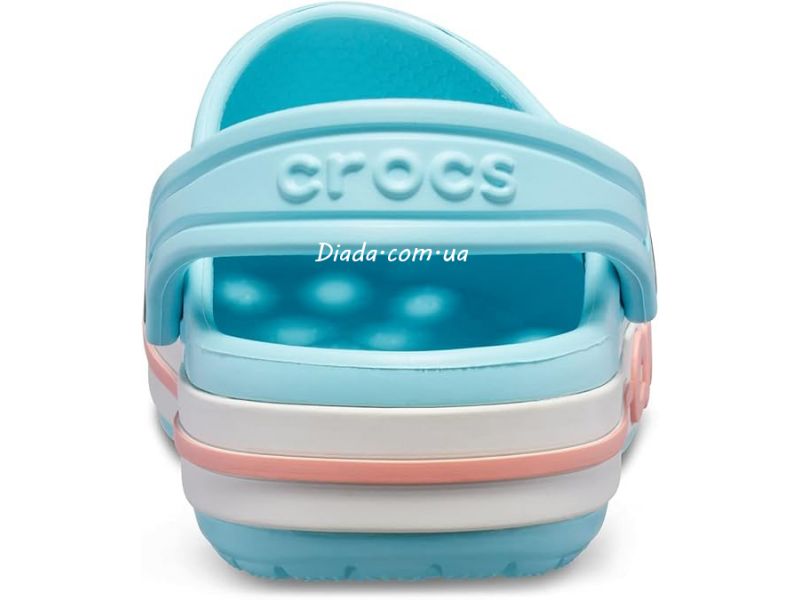 Дитячі крокси Crocs Bayaband голубі – вигляд ззаду