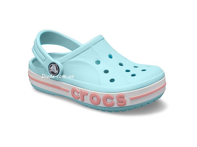 Дитячі крокси Crocs Bayaband голубі – вигляд спереду