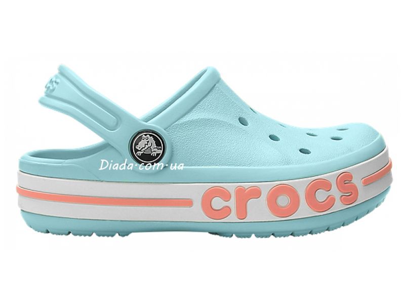 Дитячі крокси Crocs Bayaband голубі – вигляд збоку