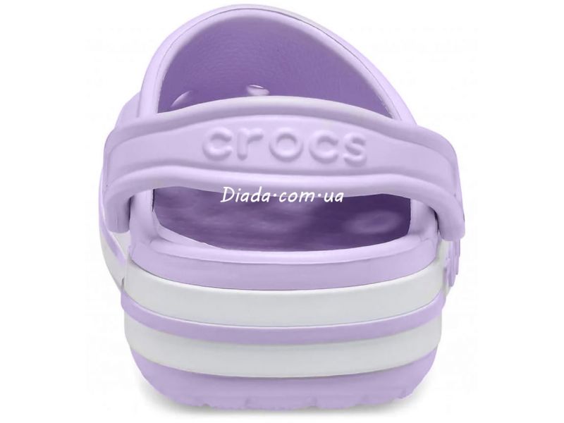 Дитячі крокси Crocs Bayaband світло-фіолетові – вигляд ззаду