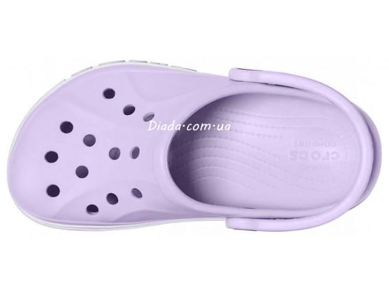 Дитячі крокси Crocs Bayaband світло-фіолетові – вигляд зверху