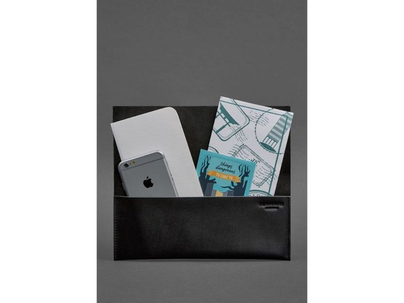 Кожаный тревел-кейс Voyager 1.0 черный, фото 2