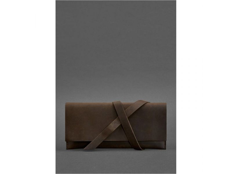 Кожаный тревел-кейс Voyager 1.0 темно-коричневый Crazy Horse, фото 1