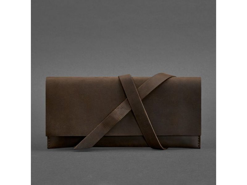 Кожаный тревел-кейс Voyager 1.0 темно-коричневый Crazy Horse, фото 4