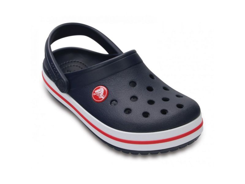 Crocs Crocband Kids Navy — передня частина дитячих сабо