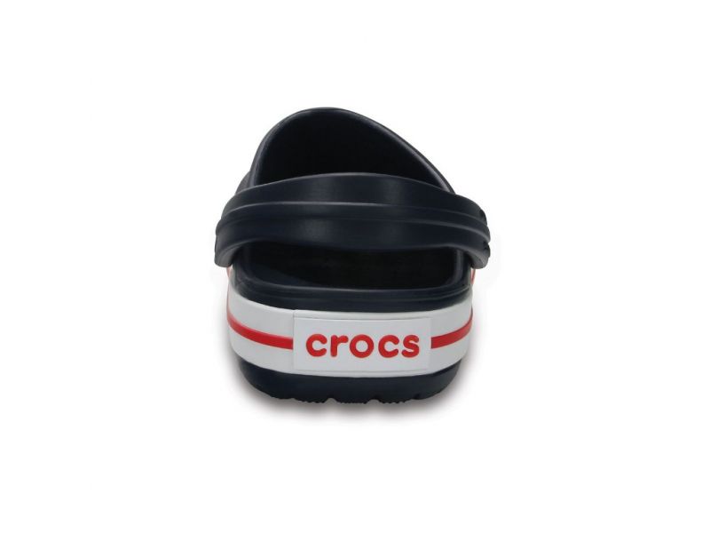 Crocs Crocband Kids Navy — задня частина дитячих сабо