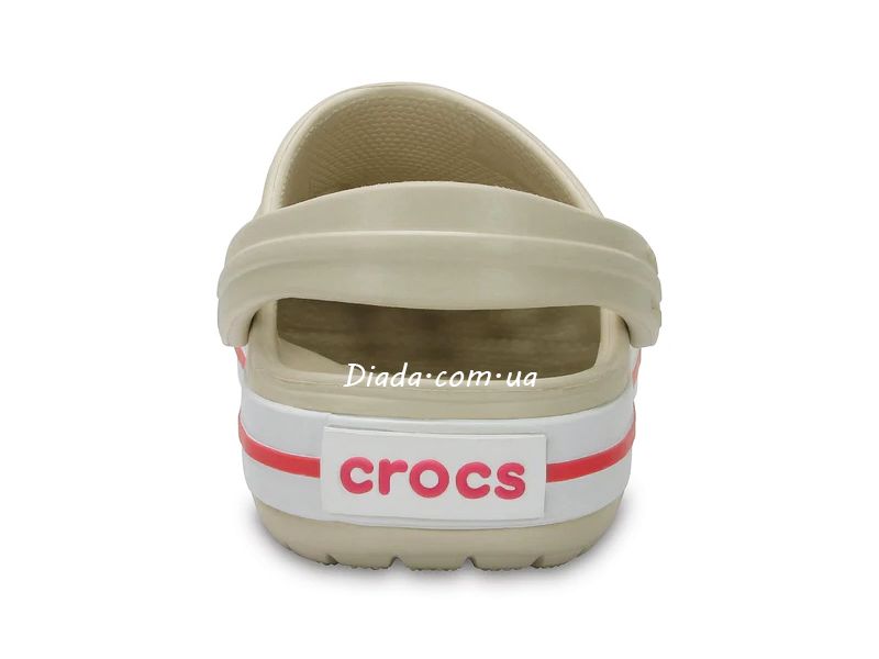 Задняя часть сабо Crocs Crocband Stucco/Melone для детей