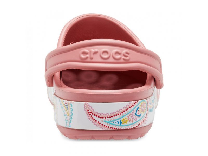 Задняя часть Crocs Bayaband Bandana Blossom — оригинальные кроксы