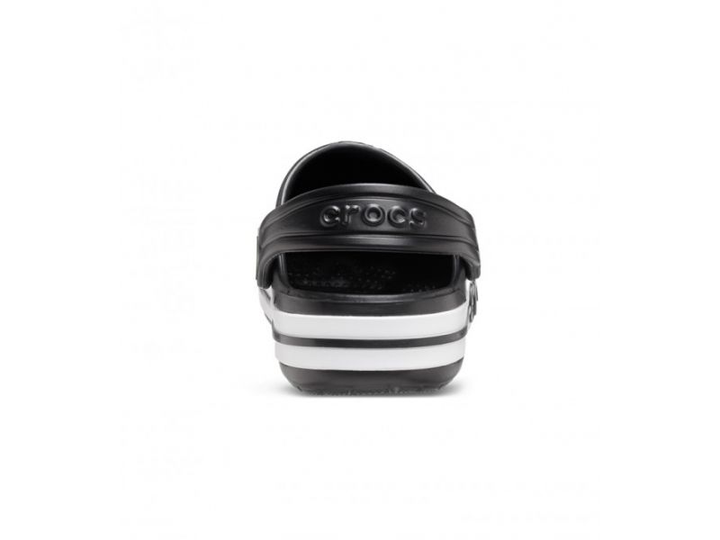 Сабо Crocs Bayaband Black — чорні крокси, вигляд ззаду, оригінал