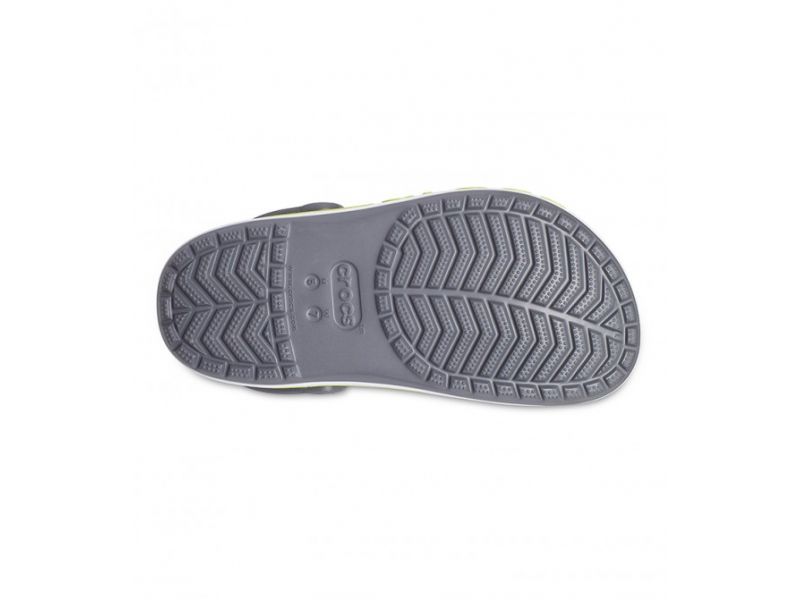 Подошва кроксов Crocs Bayaband Charcoal — оригинальные сабо