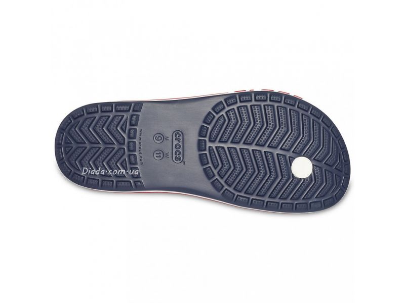 Подошва Crocs Bayaband Flip Navy — лёгкая и гибкая, материал Croslite, оригинал