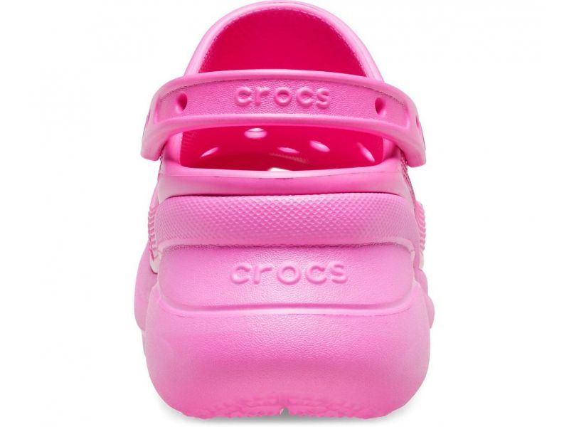 Кроксы Bae Electric Pink — задняя часть