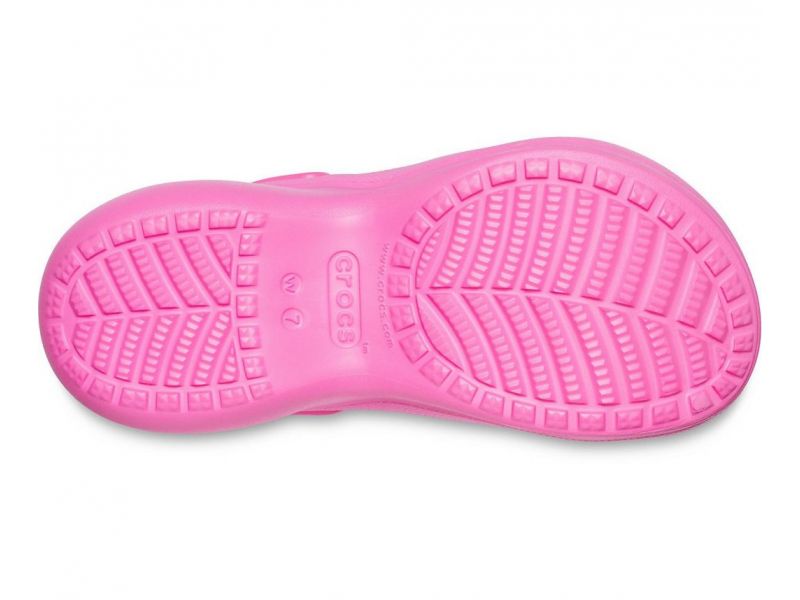 Подошва платформы Crocs Electric Pink