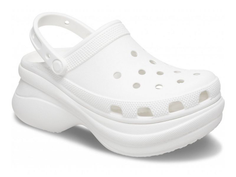 Сабо Crocs Bae Clog White — фронтальный вид