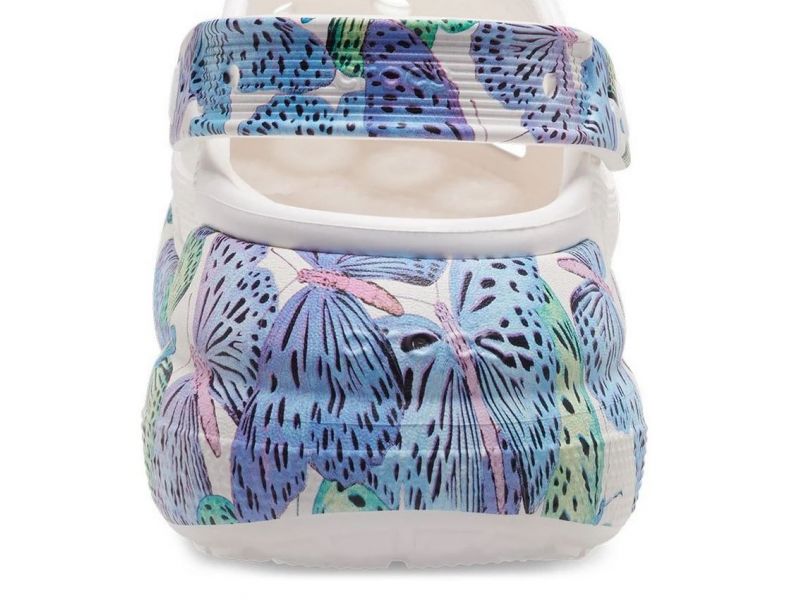 Задня частина платформи Crocs Crush Butterfly, детальний план