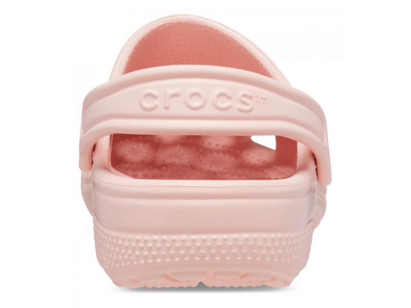 Crocs Classic Kids Clog Barely Pink — задня частина сабо