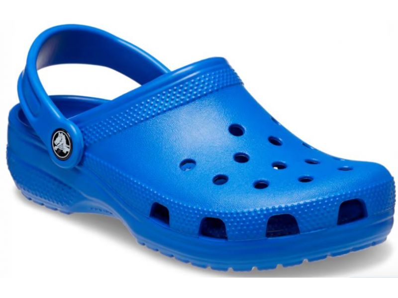 Crocs Classic Kids Clog Blue — передняя часть сабо