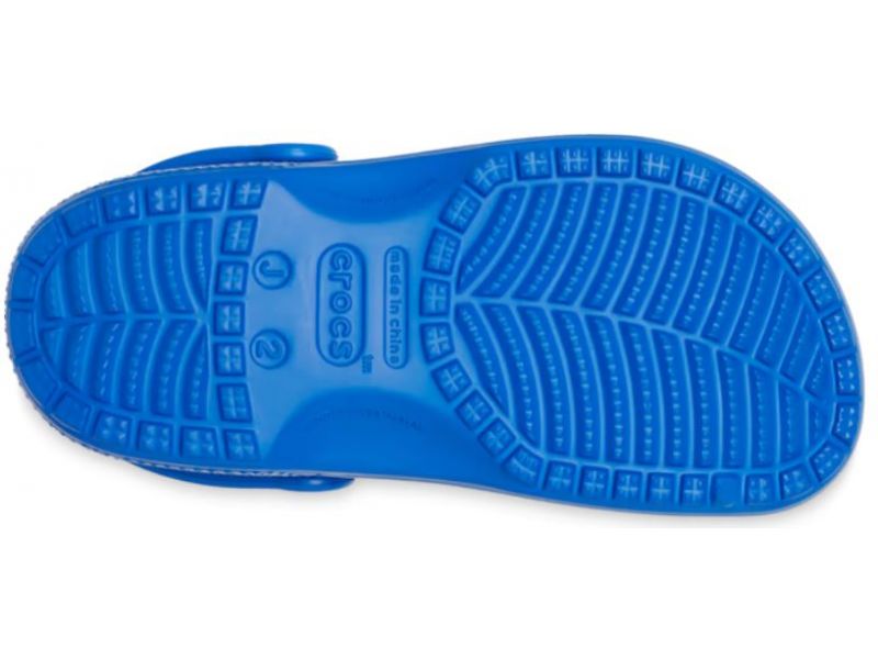 Crocs Classic Kids Clog Blue — подошва детских сабо