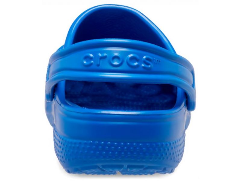 Crocs Classic Kids Clog Blue — задняя часть сабо