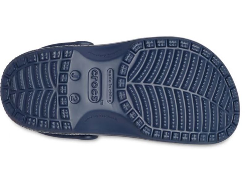 Crocs Classic Kids Clog Navy — підошва дитячих сабо