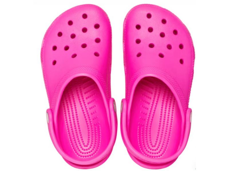 Crocs Classic Kids Clog Pink — вигляд зверху