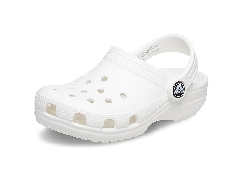 Crocs Classic Kids Clog White — передня частина сабо