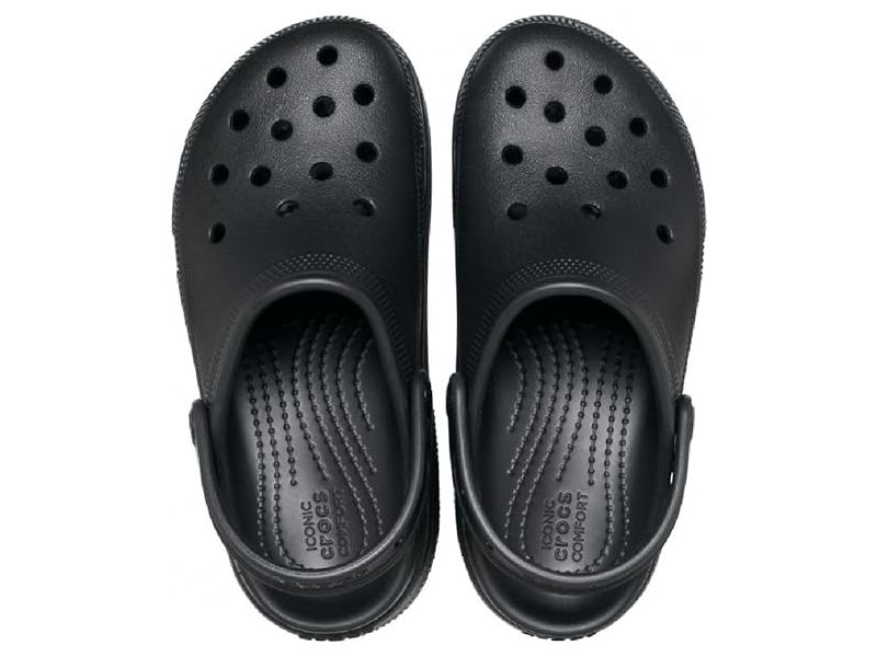 Crocs Classic Kids Cutie Black — вигляд зверху