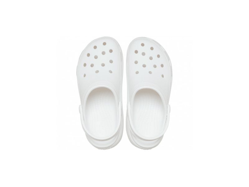 Crocs Classic Kids Cutie White — вигляд зверху