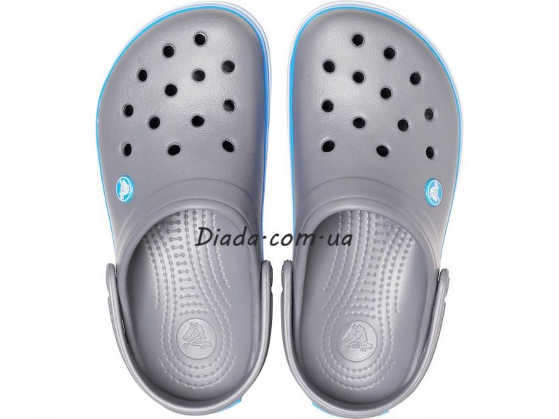 Crocs Crocband Charcoal Ocean сверху
