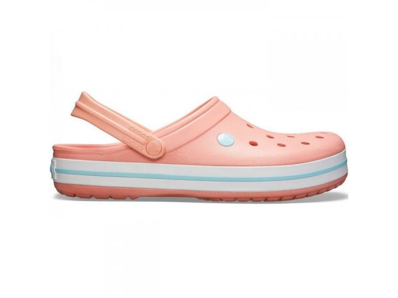 вид сбоку Crocs Melon Ice Blue