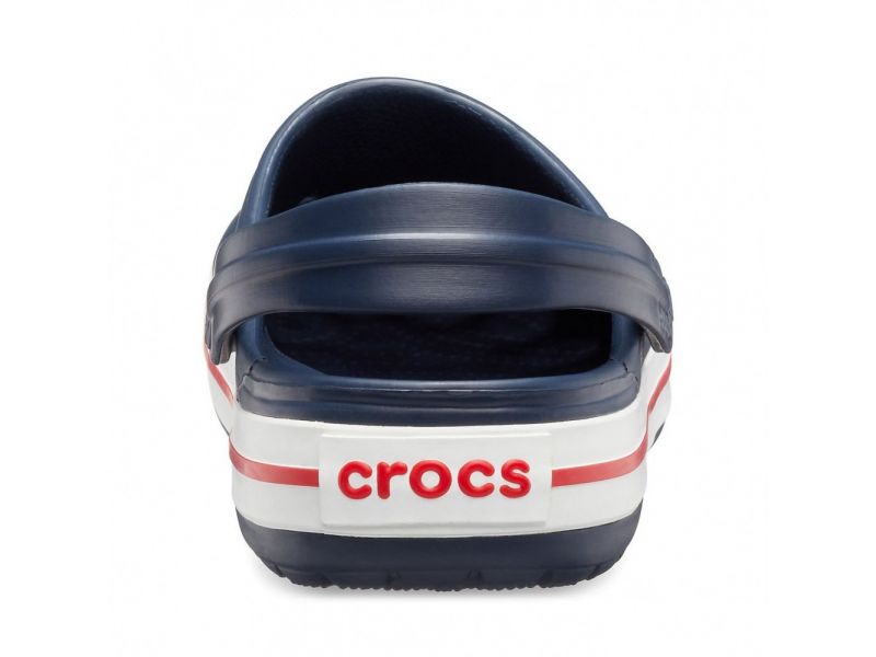Crocs Crocband Navy оригинал, задняя часть — удобные сабо