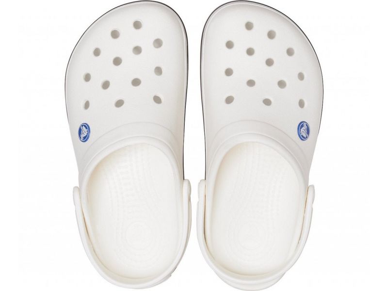 Верх кроксов Crocband White