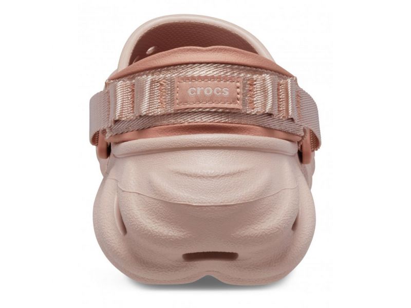 Кроксы Echo Peach — вид сзади, персиковые, оригинальные