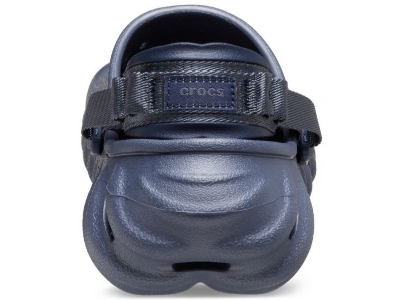 Кроксы Echo Storm — синие, вид сзади, оригинальные